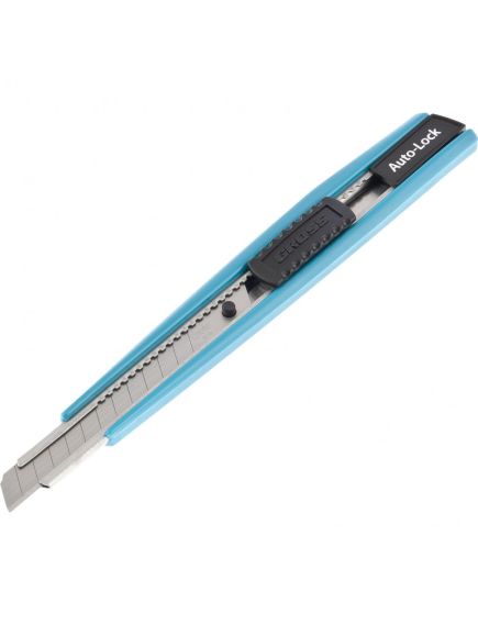 Нож 145 мм корпус ABS-пластик выдвижное сегментное лезвие 9 мм GROSS 78895, фото , изображение 2 - Метэкс