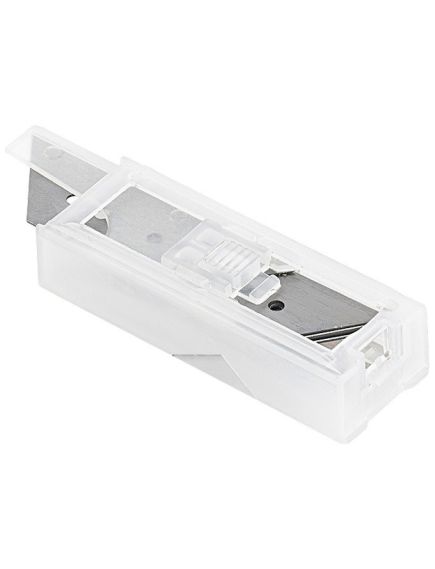 Лезвия 18 мм 5 шт трапециевидные прямые MATRIX 793555, фото , изображение 2 - Метэкс