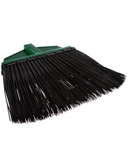 Метла полипропиленовая 400 х 175 мм веерная распушенная СИБРТЕХ 63221, фото , изображение 2 - Метэкс