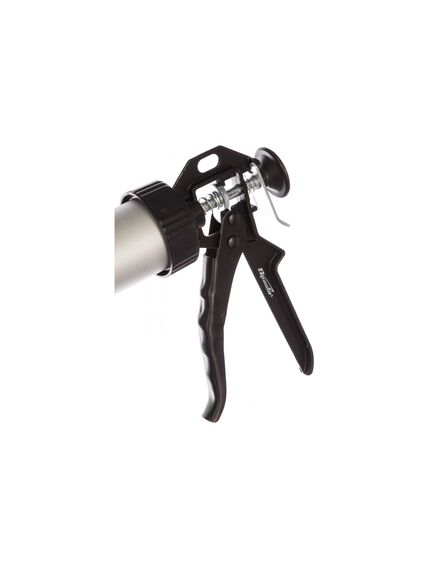 Пистолет для герметика 600 мл "закрытый" алюминиевый корпус круглый шток 8 мм SPARTA 886485, фото , изображение 3 - Метэкс