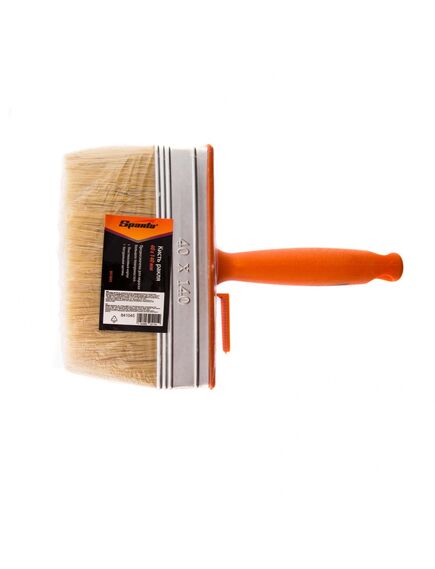 Кисть-ракля 40 х 140 мм натуральная щетина пластмассовая ручка SPARTA 841045, фото , изображение 3 - Метэкс
