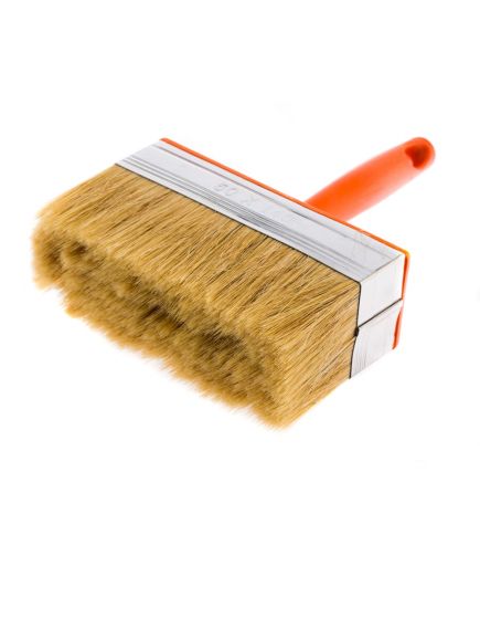 Кисть-ракля 50 х 140 мм натуральная щетина пластмассовая ручка SPARTA 841065, фото , изображение 2 - Метэкс