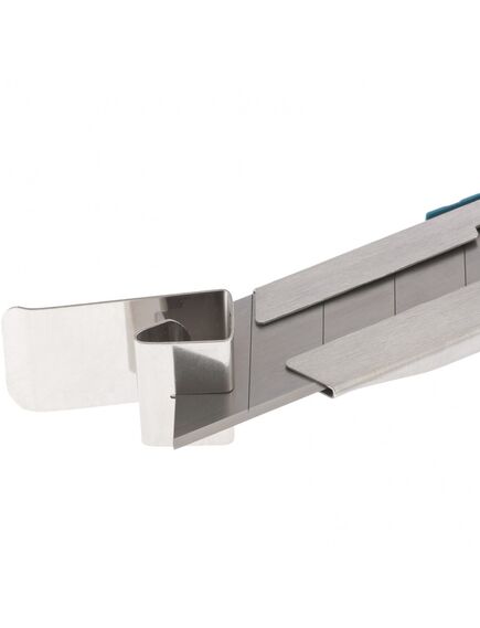 Нож 195 мм металлический корпус выдвижное сегментное лезвие 25 мм GROSS 78896, фото , изображение 3 - Метэкс