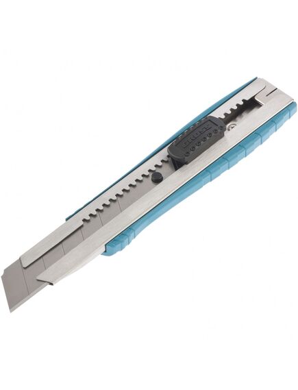 Нож 195 мм металлический корпус выдвижное сегментное лезвие 25 мм GROSS 78896, фото , изображение 5 - Метэкс