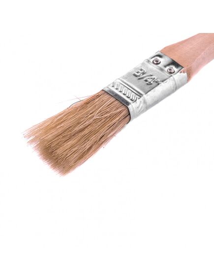 Кисть плоская "Стандарт" 3/4" 20 мм натуральная щетина MTX 82515, фото , изображение 2 - Метэкс