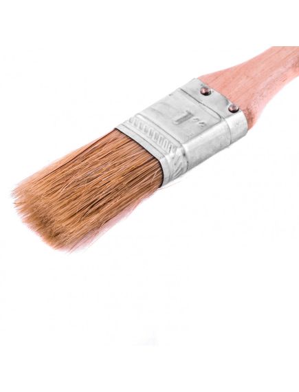 Кисть плоская "Стандарт" 1" 25 мм натуральная щетина MTX 82520, фото , изображение 2 - Метэкс