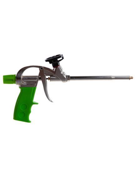Пистолет для монтажной пены усиленный алюминиевый корпус СИБРТЕХ 88671, фото  - Метэкс