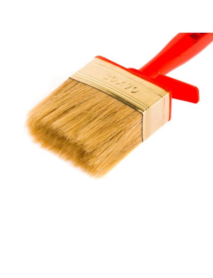 Кисть-ракля 30 х 70 мм натуральная щетина пластмассовая ручка MTX 84120, фото , изображение 2 - Метэкс