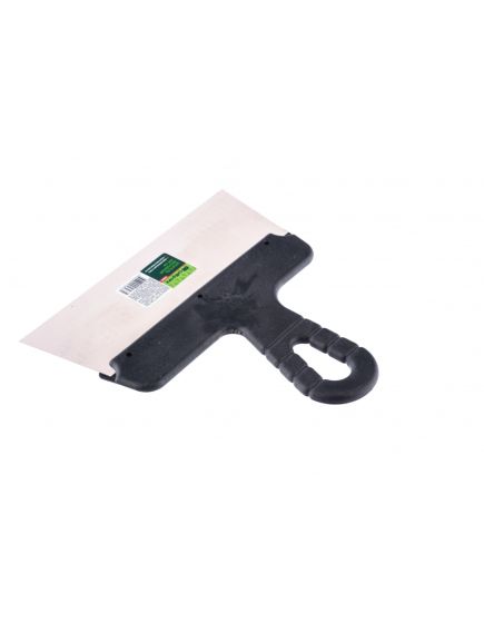 Шпатель фасадный из нержавеющей стали 200 мм пластмассовая ручка СИБРТЕХ 85438, фото , изображение 2 - Метэкс