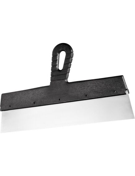 Шпатель фасадный из нержавеющей стали 450 мм пластмассовая ручка СИБРТЕХ 85450, фото , изображение 2 - Метэкс