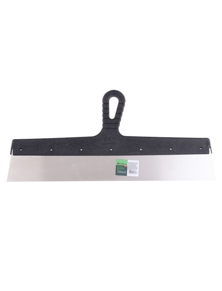 Шпатель фасадный из нержавеющей стали 450 мм пластмассовая ручка СИБРТЕХ 85450, фото , изображение 4 - Метэкс