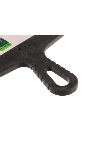 Шпатель из нержавеющей стали 250 мм зуб 6 х 6 мм пластмассовая ручка СИБРТЕХ 85465, фото , изображение 2 - Метэкс