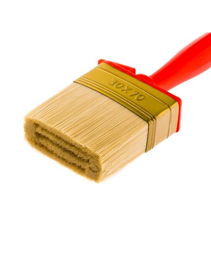 Кисть-ракля 30 х 70 мм искусственная щетина пластмассовая ручка MTX 84125, фото , изображение 2 - Метэкс