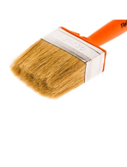 Кисть-ракля 30 х 70 мм натуральная щетина пластмассовая ручка SPARTA 841015, фото , изображение 2 - Метэкс