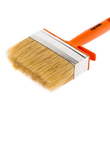 Кисть-ракля 30 х 100 мм натуральная щетина пластмассовая ручка SPARTA 841025, фото , изображение 2 - Метэкс