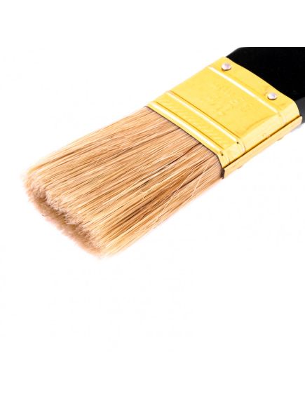 Кисть плоская "Профи" 1,5" натуральная щетина MTX 83151, фото , изображение 2 - Метэкс