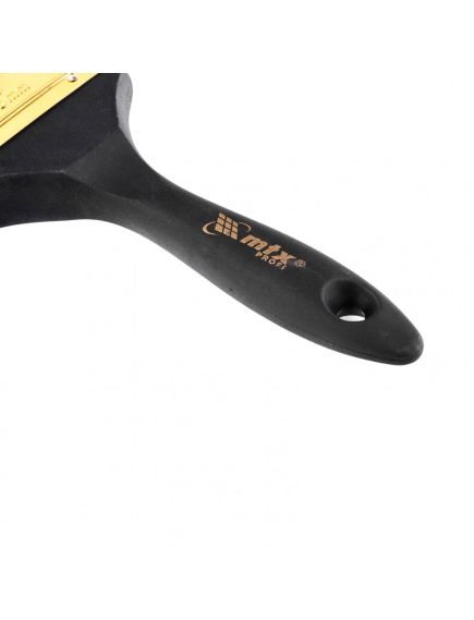 Кисть плоская "Профи" 3" натуральная щетина MTX 83154, фото , изображение 3 - Метэкс