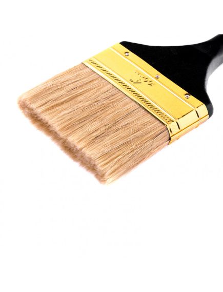 Кисть плоская "Профи" 4" натуральная щетина MTX 83155, фото , изображение 2 - Метэкс