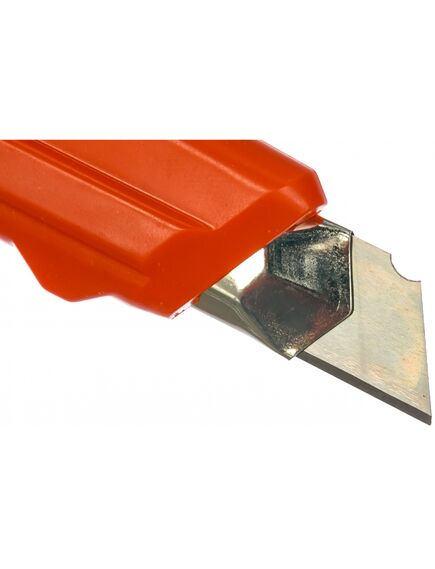 Нож 18 мм выдвижное лезвие металлическая направляющая SPARTA 78973, фото , изображение 2 - Метэкс