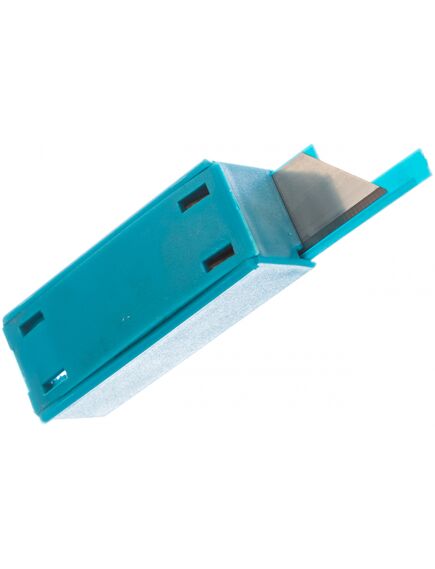 Лезвия 19 мм 12 шт трапециевидные пластиковый пенал GROSS 79376, фото , изображение 3 - Метэкс