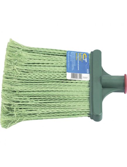 Метла полипропиленовая 240 х 160 мм плоская распушенная с черенком СИБРТЕХ 63219, фото , изображение 2 - Метэкс