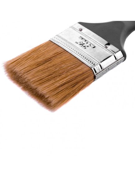 Кисть плоская "Евро" 2.5" натуральная щетина MTX 83064, фото , изображение 2 - Метэкс