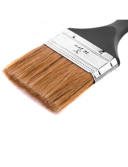 Кисть плоская "Евро" 3" натуральная щетина MTX 83066, фото , изображение 2 - Метэкс