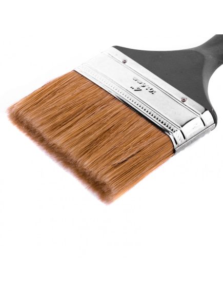 Кисть плоская "Евро" 4" натуральная щетина MTX 83067, фото , изображение 2 - Метэкс