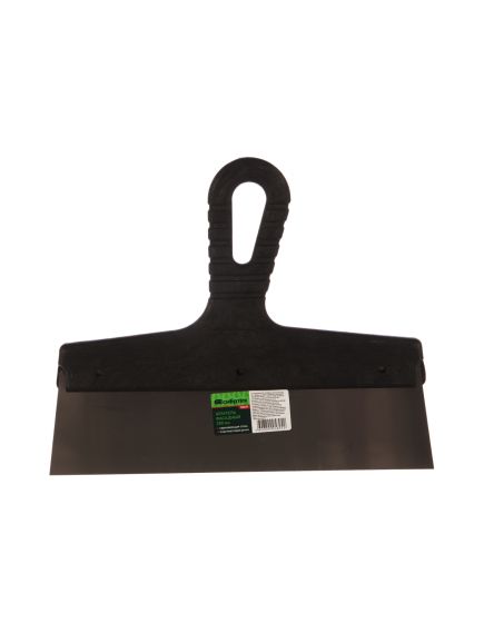 Шпатель фасадный из нержавеющей стали 250 мм пластмассовая ручка СИБРТЕХ 85439, фото , изображение 3 - Метэкс