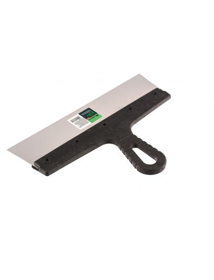 Шпатель фасадный из нержавеющей стали 300 мм пластмассовая ручка СИБРТЕХ 85442, фото , изображение 2 - Метэкс