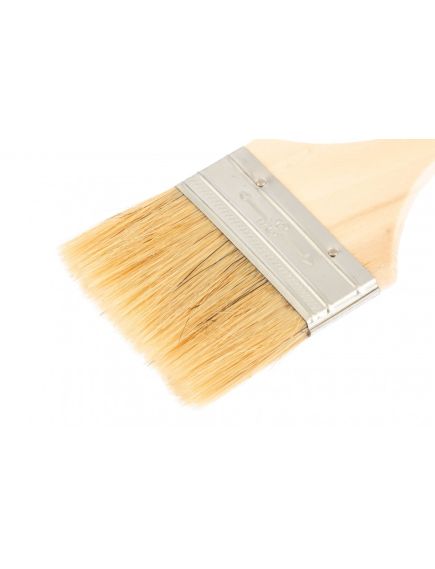 Кисть плоская Slimline 3" 75 мм натуральная щетина SPARTA 824405, фото , изображение 2 - Метэкс