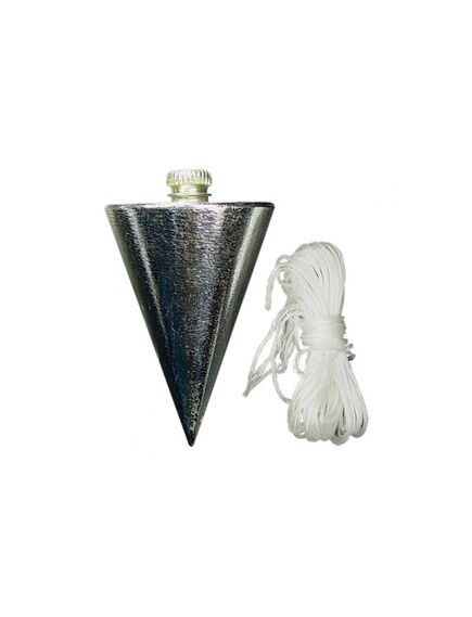 Отвес конусный 300 г шнур 5 м MATRIX 84833, фото , изображение 2 - Метэкс