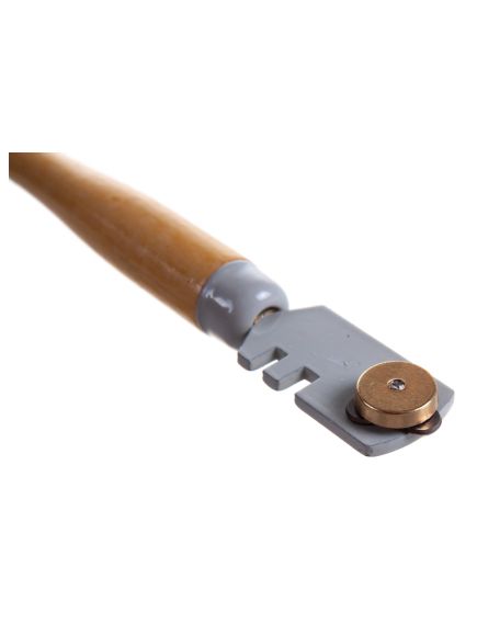 Стеклорез 3-роликовый деревянная рукоятка STAYER 33613_z01, фото , изображение 3 - Метэкс