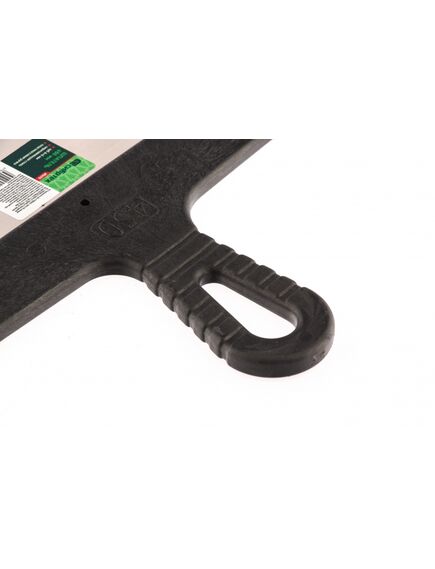 Шпатель из нержавеющей стали 450 мм зуб 6х6 мм пластмассовая ручка СИБРТЕХ 85470, фото , изображение 3 - Метэкс