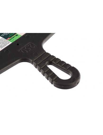 Шпатель из нержавеющей стали 250 мм зуб 10 х 10 мм пластмассовая ручка СИБРТЕХ 85500, фото , изображение 2 - Метэкс