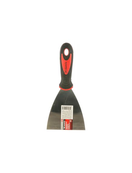 Шпательная лопатка из нержавеющей стали 100 мм двухкомпонентная ручка MATRIX 85510, фото , изображение 3 - Метэкс