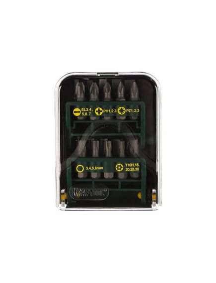 Набор бит 21 предмет KRAFTOOL 26135-H21, фото , изображение 4 - Метэкс