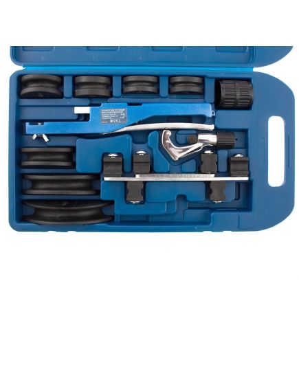 Трубогиб арбалетный в комплекте с башмаками 1/4-7/8" пластиковый кейс STELS 18110, фото , изображение 7 - Метэкс