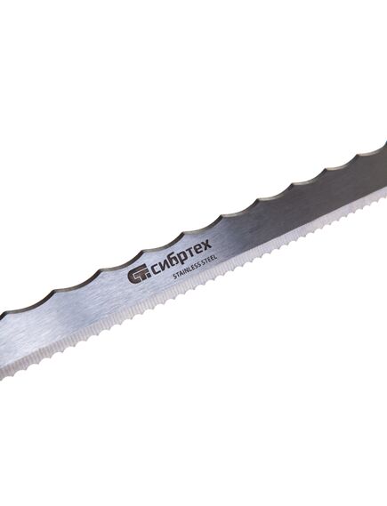 Нож для резки теплоизоляционных панелей 420 мм 2-стороннее лезвие СИБРТЕХ 79027, фото , изображение 3 - Метэкс