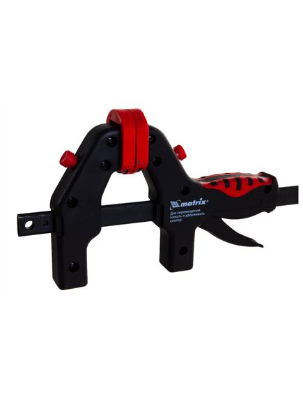 Струбцина универсальная F-образная 300 х 605 х 90 мм пластмассовый корпус MATRIX 20544, фото , изображение 6 - Метэкс