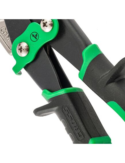 Ножницы по металлу 270 мм прямой и правый проходной рез "PIRANHA" GROSS 78333, фото , изображение 3 - Метэкс