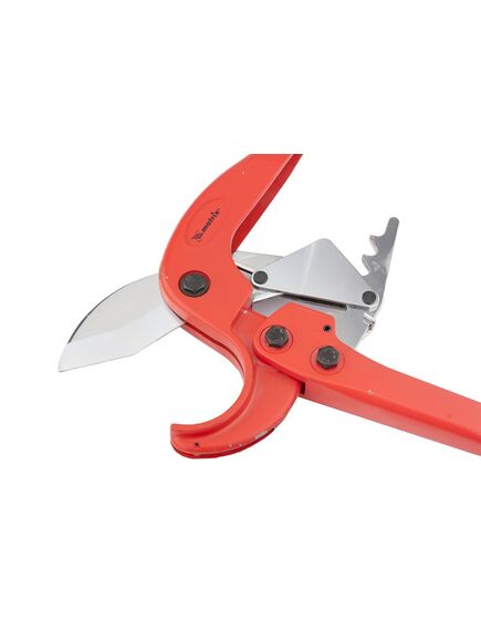 Ножницы для резки изделий из ПВХ до 63 мм порошковое покрытие MATRIX 78418, фото , изображение 2 - Метэкс