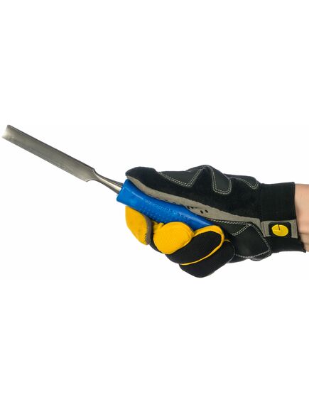 Стамеска 16 мм полукруглая с пластиковой ручкой FIT 43144, фото , изображение 3 - Метэкс