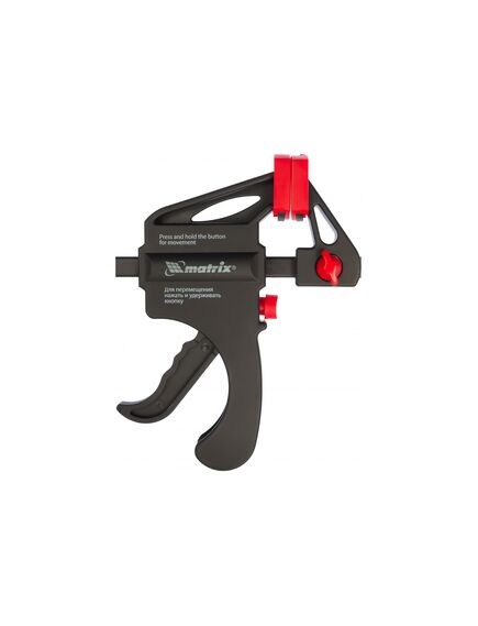 Струбцина универсальная F-образная 200 х 315 х 45 мм пластмассовый корпус MATRIX 20562, фото , изображение 3 - Метэкс