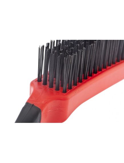 Щетка зачистная 5-рядная двухкомпонентная рукоятка MATRIX 74835, фото , изображение 4 - Метэкс