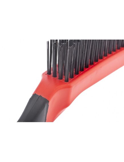 Щетка зачистная 4-рядная двухкомпонентная рукоятка MATRIX 74834, фото , изображение 4 - Метэкс