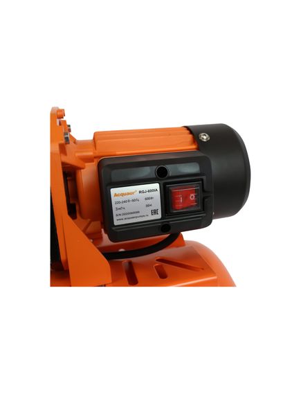Насосная станция (600 Вт, 50 л/мин, напор 35 м, 20 л.) ACQUAER RGJ-600IA (7.5.171), фото , изображение 7 - Метэкс