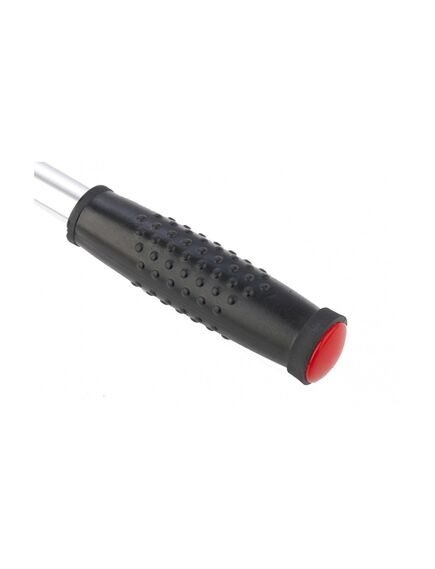 Скребок 100 мм фиксированное лезвие удлиненная металлическая обрезиненная ручка MATRIX 79550, фото , изображение 3 - Метэкс