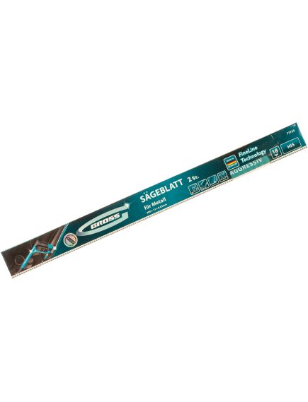 Полотна для ножовки по металлу 300 мм 18TPI HSS 2 шт GROSS 77725, фото , изображение 2 - Метэкс