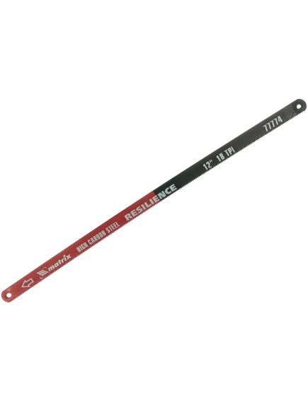 Полотна для ножовки по металлу 300 мм 18TPI упругое 2 шт MATRIX 77774, фото , изображение 2 - Метэкс